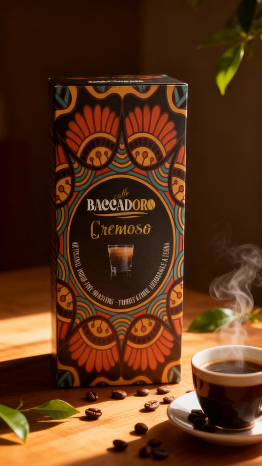 Caffè Tostato a Legna - 1KG Caffé in Grani - Wood-Roasted Coffee Beans